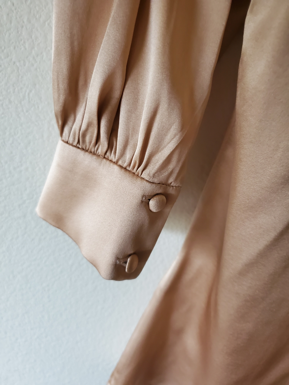 Gaâla Lena Silk Tie-Neck Blouse - Picture 6 of 9